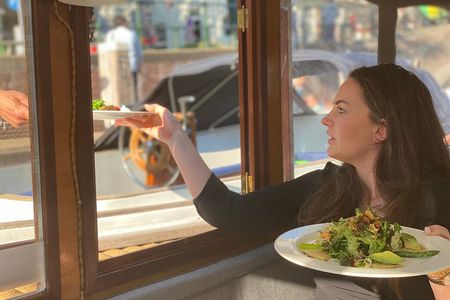 Amsterdam Private Dinner Cruise incl Drinks & 2-course Dinner 2hr