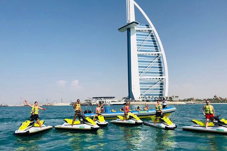 30 Mins JET SKI Burj al Arab tour and Burj Khalifa, Dowtown Dubai