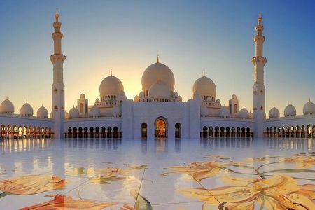 Abu Dhabi Grand Mosque, Etihad Towers & Royal Palace Visit from Dubai