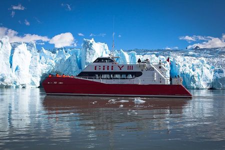 Grey Glacier Navigation in Torres Del Paine