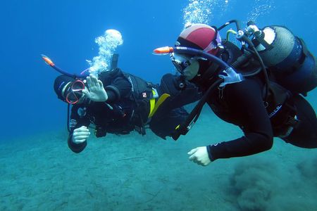 Scuba Diving Experience in Santorini