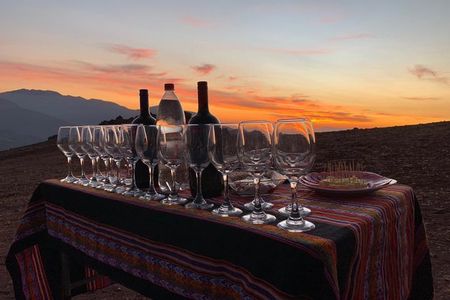 Valle nevado Sunset 