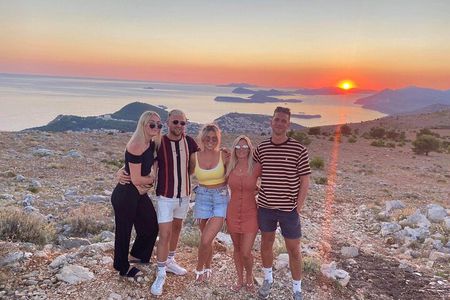 Dubrovnik sunset panorama & wine
