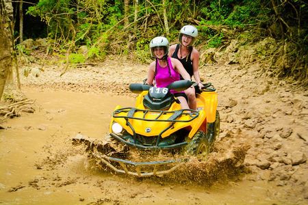  All-terrain, ZipLine Circuit and Cave Snorkel from Cancun