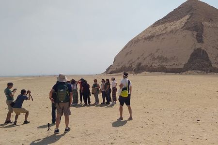 Private tour to Sakkara, Memphis, and Dahshur including entrance fees with Lunch