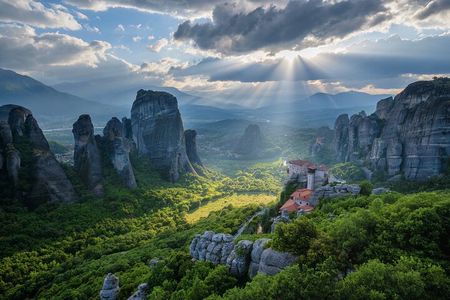 "Meteora Highlights: A Journey Among the Sky-High Monasteries"