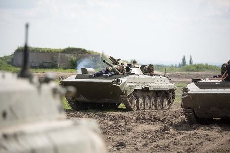 Ride in a BMP tank and military garage tour Prague