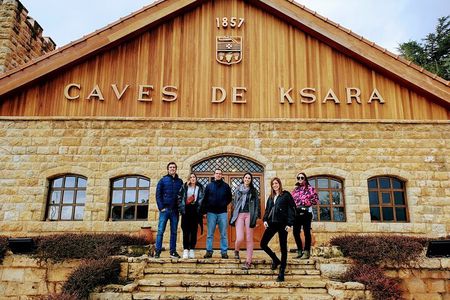 Private Half-Day Tour to Baalbek & Ksara from Beirut with Lunch