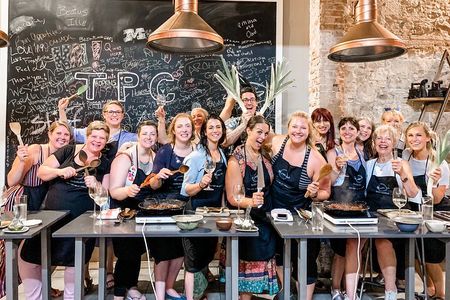 Paella Cooking Class with Professional Chef: Four Course Dinner