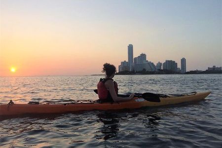 Sunset Cartagena In Kayak