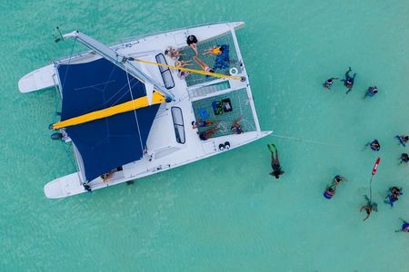 Icacos Deserted Island Catamaran, Snorkel, and Picnic Cruise