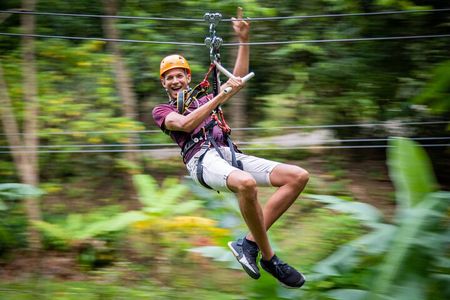 Adrena-Line Zipline Canopy Tour at Rainforest Adventures St. Lucia