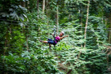Adrena-Line Zipline, St. Lucia
