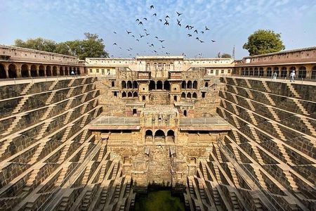 Abhaneri Chand Baori Stepwell Day Trip from Jaipur