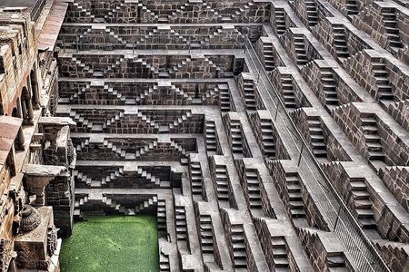 Abhaneri Chand Baori Stepwell Day Trip from Jaipur