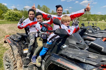 Quad ride adventure for families with kids Prague