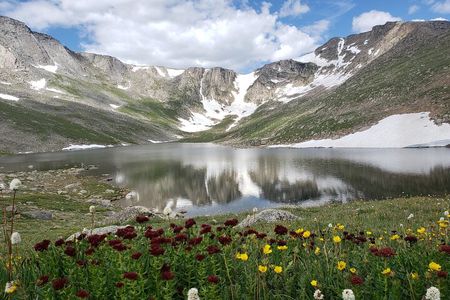 Mount Blue Sky 14,265ft Summit and Glacial Lakes