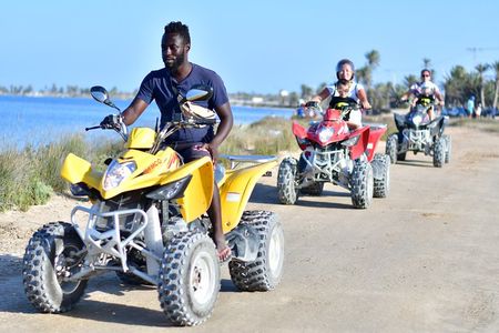Great ride forest and blue lagoon in quad