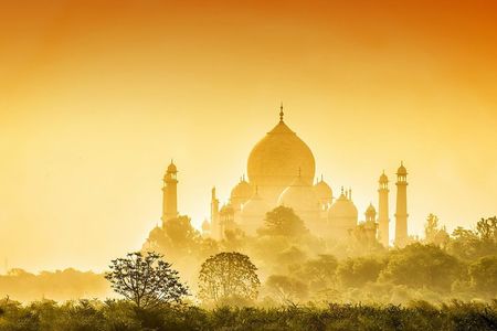 Overnight Tour in Agra Sunset & Sunrise Taj Mahal from Delhi