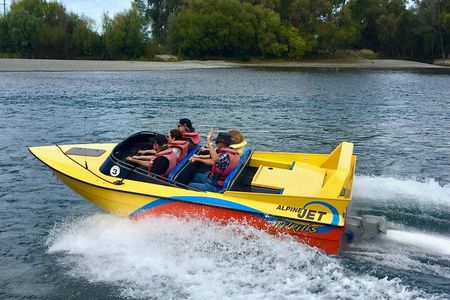 Waimakariri River Jet Boating from Christchurch