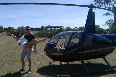 Sirromet Winery + CBD & Mt Coot-tha Private Helicopter Experience