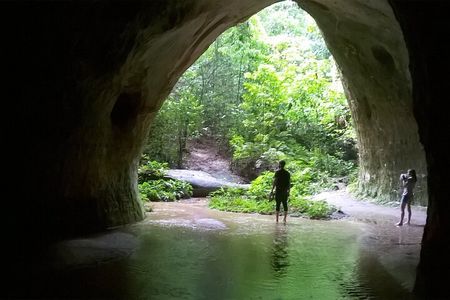 Jungle Walk with Caves and Waterfalls, Amazon Private Day Tour