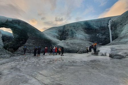 2-Day Blue Ice Cave, Glacier Lagoon and South Coast - Small Group