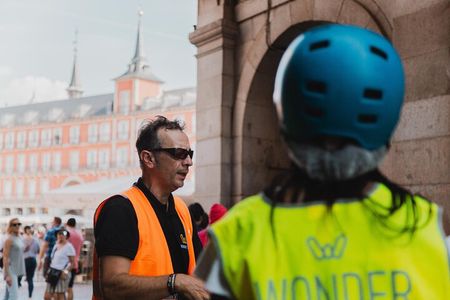 Old city and Madrid río by segway
