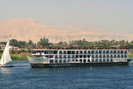 Luxury 5 Days Nile River Cruise from Luxor to Aswan with Private Tour Guide