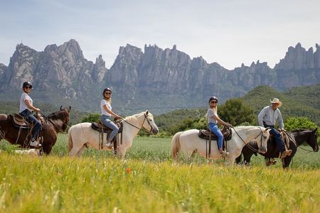 Horseback Riding in Montserrat Mountain Natural Park, Barcelona - 1 to 2 hrs