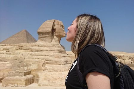 Giza Pyramids Sphinx & Egyptian Museum Private Full Day Tour