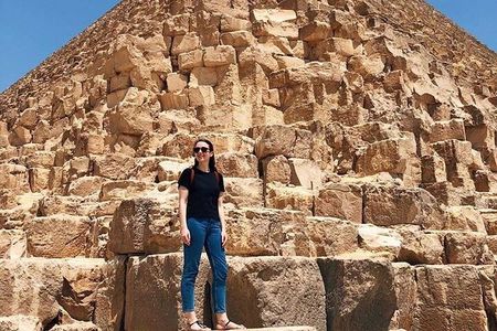 Full-Day Tour at Giza Pyramids & Sphinx & Memphis & Saqqara & Dahshur 
