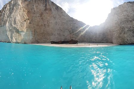 Zakynthos Small Group Tour Shipwreck bay Blue Caves by Land & Sea