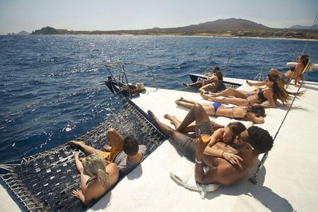 2.15 Hour Sunset Tour on Catamaran in Cabo San Lucas