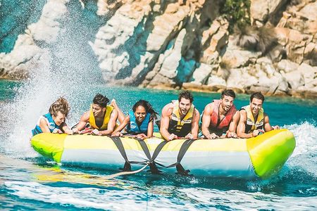 Water Sport Airstream Experience in Super Paradise Beach