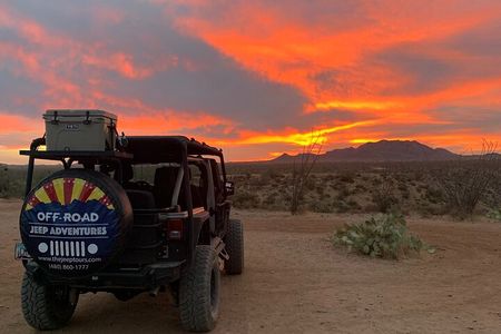 Sonoran Desert Jeep Tour at Sunset
