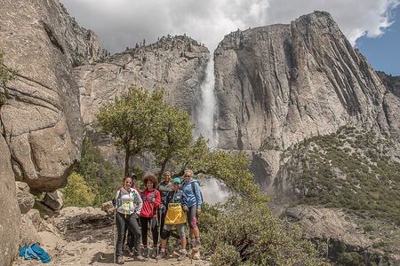 Private Family Hike in Yosemite