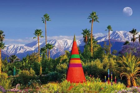  Private day Trip from Marrakech to Anima Garden and Ourika valley Atlas mtns 