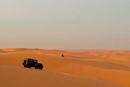 Red Sand Dunes with Dinner