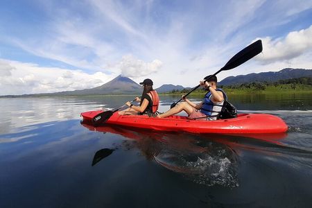 Morning Kayaking by Arenal Lake