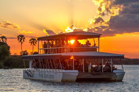 Zambezi River Sunset Cruise, from Victoria Falls, Zimbabwe