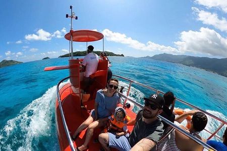 Semi Submarine Tour in Saint Anne Marine National Park