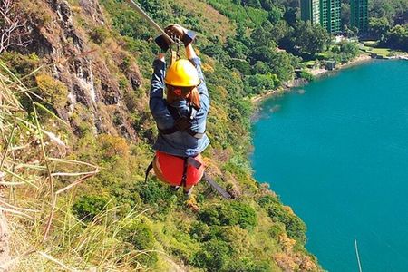 Stand Up Paddle Board or Kayak and Extreme Zipline Adventure from Panajachel