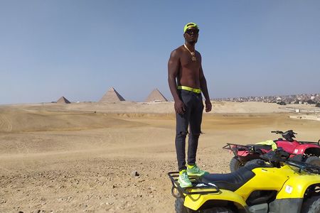 Desert Safari by Quad Bike Around Pyramids