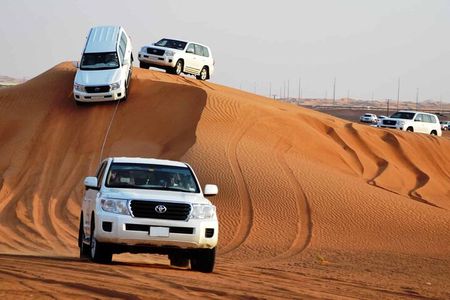 Adventure Red Dune Desert Safari With BBQ Dinner & Shows