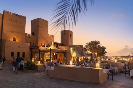 Desert Safari: Luxury Fortress Dinner, Camel Ride & Dune Bashing