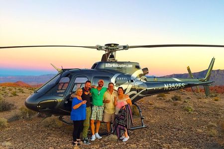 Valley of Fire Helicopter Tour and Landing with Champagne Toast