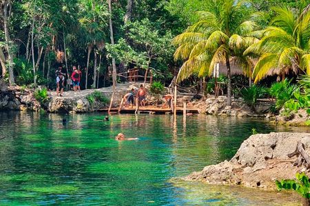 Tulum and Coba with Cenote Swim and Lunch from Cancun 