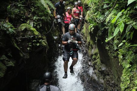 Arenal Volcano Canyoning; Top Rated Waterfall Rappel Adventure