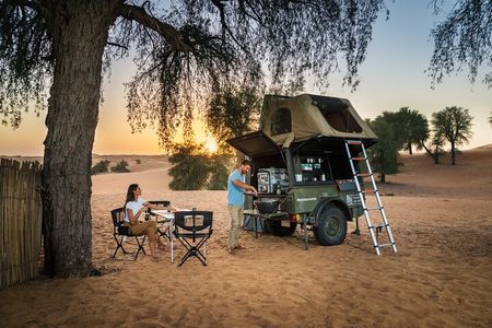 All-Inclusive Sherpa Camp in Dubai Desert Conservation Reserve